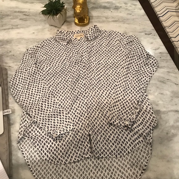 Anthropologie Cloth & Stone Button Blouse M NWOT! - Picture 4 of 5